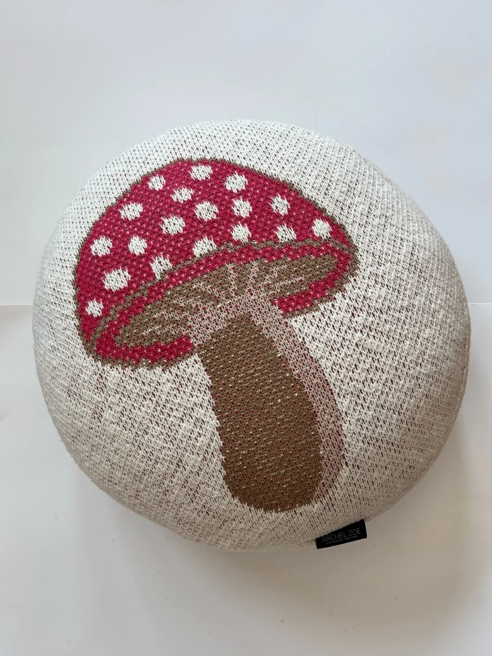 Mushroom Pillow Bundle Mushroom Decorative Knit Pillows Rachel Zoe  Brocante